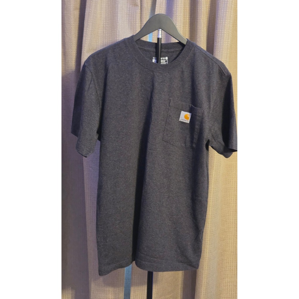 Carhartt Short Sleeve Loose Fit T-Shirt Men's Size Small Gray